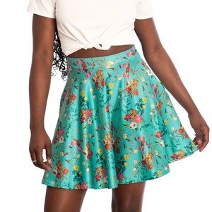 Tropical Tiger Pocket Skater Skirt